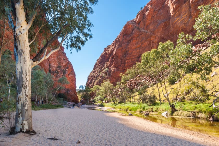 Exploring the Red Rock Gorges of the MacDonnell Ranges